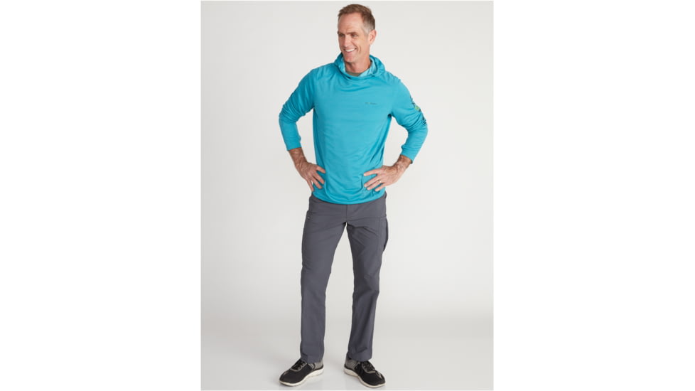 ExOfficio Demo, Hyalite Hoody - Men's, Algiers Blue, Medium, 1011-3253-AlgiersBl-M-DM