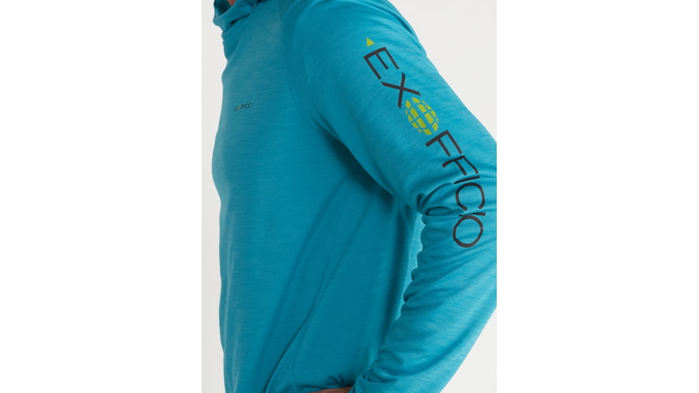 ExOfficio Demo, Hyalite Hoody - Men's, Algiers Blue, Medium, 1011-3253-AlgiersBl-M-DM