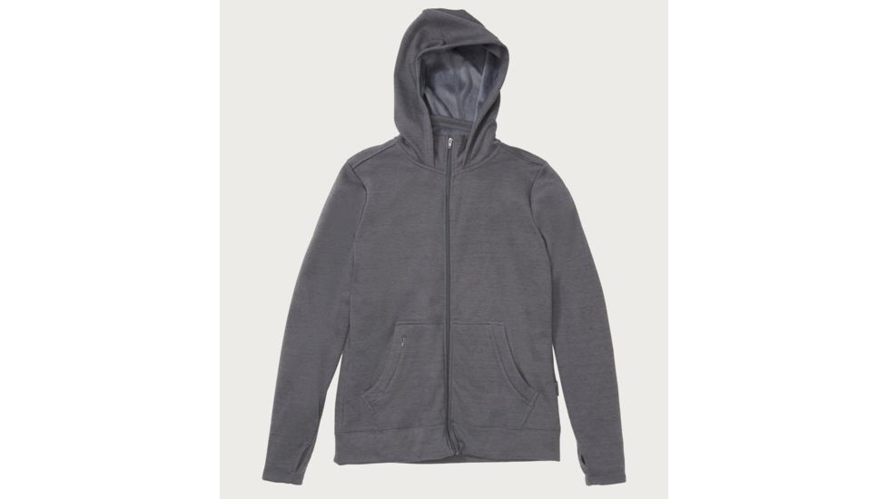 ExOfficio Demo, Kalmai Hoody - Women's, Carbon Heather, Medium, 2017-3367-CARBHTHR-M-DM