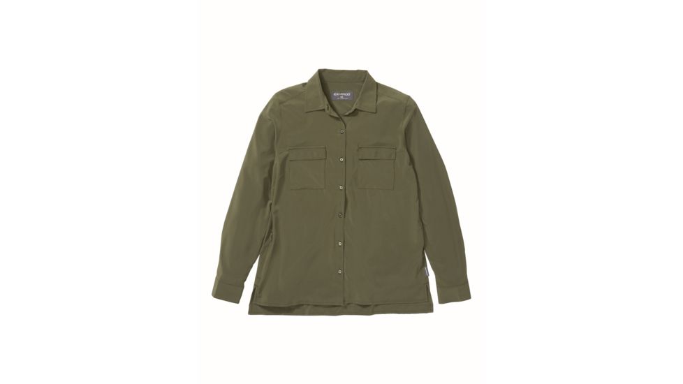 ExOfficio Demo, Kizmet Long Sleeve Shirt - Women's, Nori, Medium, 2001-3197-Nori-M-DM