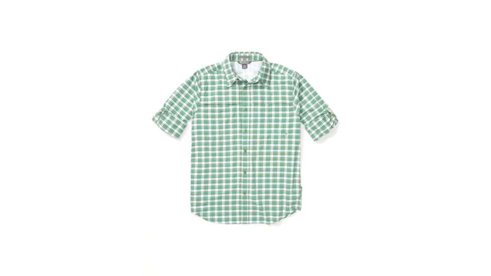 ExOfficio Demo, Tellico Long Sleeve Shirt - Mens, Alpine Green, Medium, 1001-3247-AG-M-DM