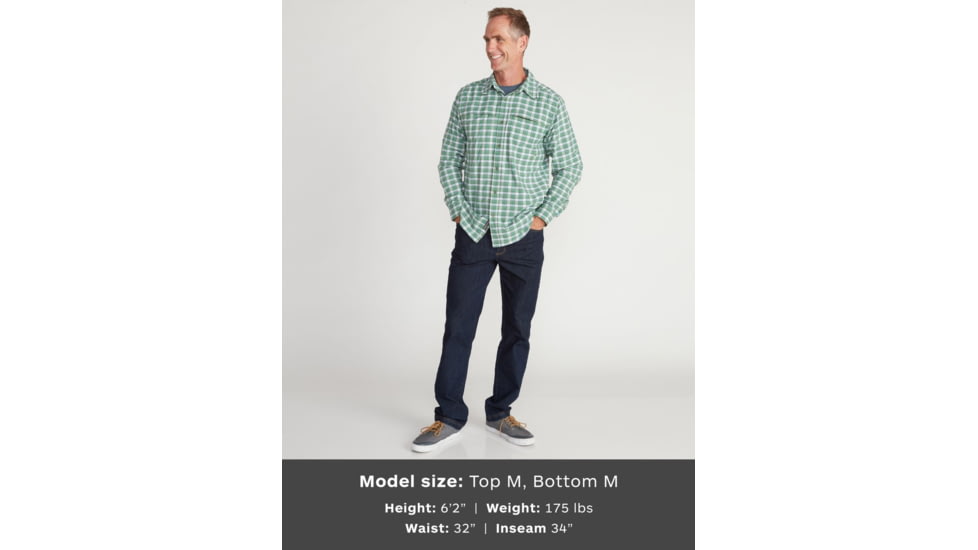 ExOfficio Demo, Tellico Long Sleeve Shirt - Mens, Alpine Green, Medium, 1001-3247-AG-M-DM