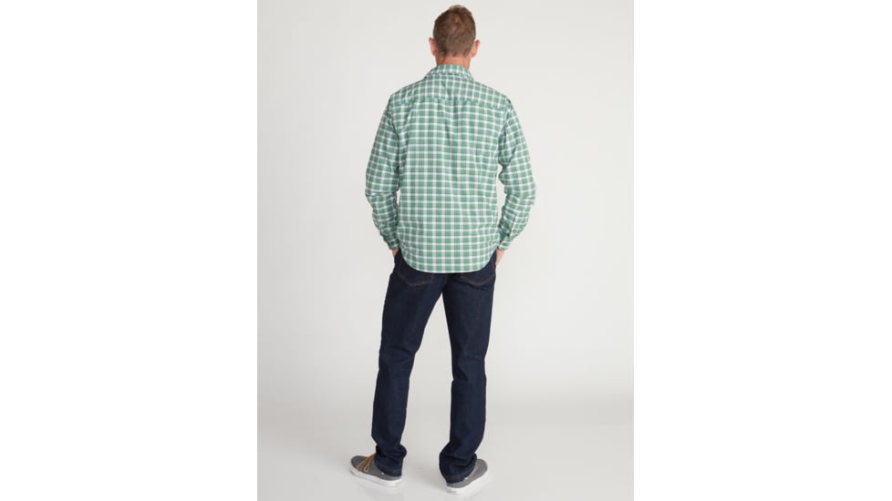 ExOfficio Demo, Tellico Long Sleeve Shirt - Mens, Alpine Green, Medium, 1001-3247-AG-M-DM