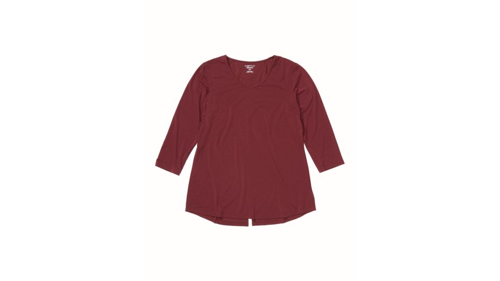 ExOfficio Demo, Wanderlux 3/4 Sleeve Shirt - Womens, Vineyard, Medium, 2011-3084-VNRD-M-DM