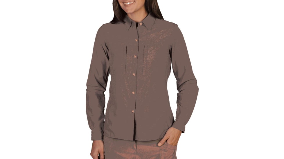 Dryflylite Long Sleeve Shirt - Womens-Dusk-Large
