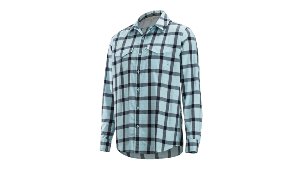 ExOfficio Estacado Long Sleeve, Air Blue, S, 1001-3246-5010-S