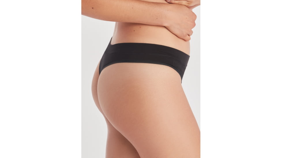 ExOfficio Everyday Thong - Womens, Black, Large, E14108-9999-L