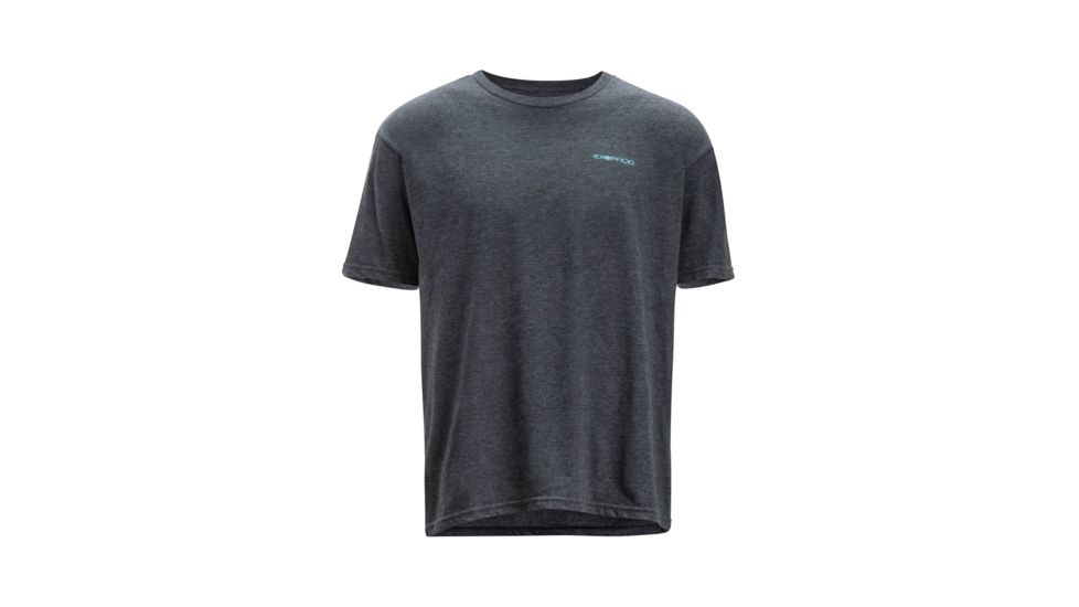ExOfficio Excursion Short Sleeve Tee, Charcoal Heather, M, 10123274-9300-M