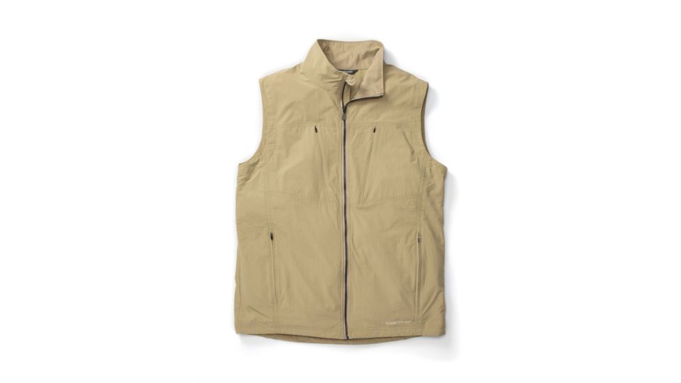 ExOfficio FlyQ Vest - Mens, Tawny, Extra Large, 1076-6726-8421-XL