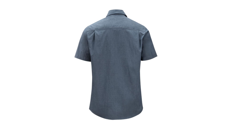 ExOfficio Gaillac Short Sleeve, Navy, M, 10023342-5600-M
