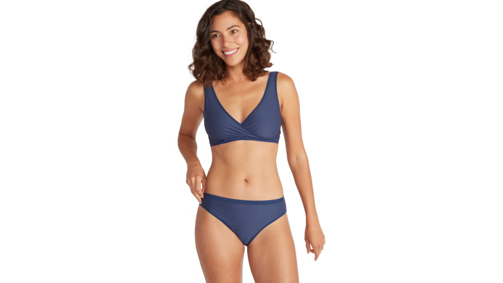 ExOfficio Give-N-Go 2.0 Bikini Brief - Womens, Teaberry Hibiscus, Large, 22416720-23372-L