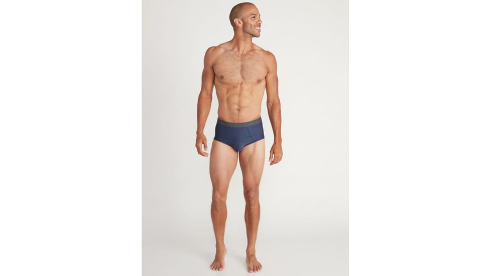 ExOfficio Give-N-Go 2.0 Brief - Mens, Navy, Small, 1241-6691-5600-S