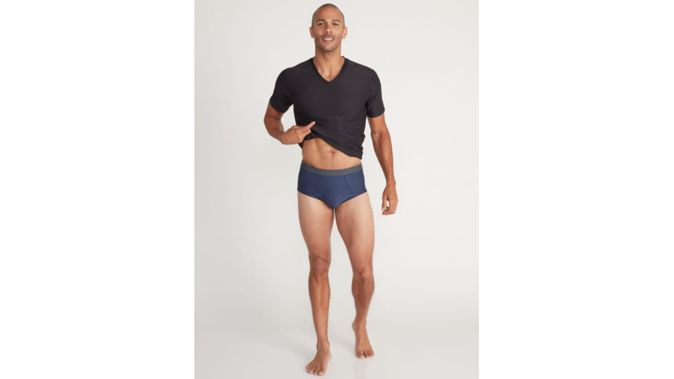 ExOfficio Give-N-Go 2.0 Brief - Mens, Navy, Small, 1241-6691-5600-S