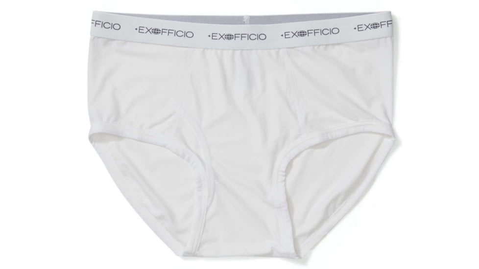 ExOfficio Give-N-Go 2.0 Brief - Mens, White, 2XL, 12416691-1000-2XL