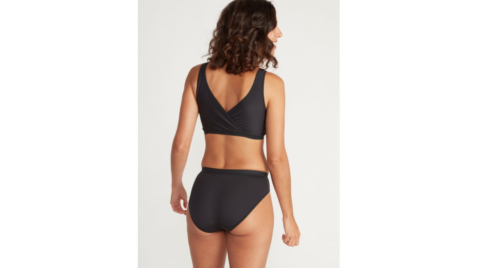 ExOfficio Give-N-Go 2.0 Sport Bikini Brief - Womens, Black, Large, 22416722-9999-L