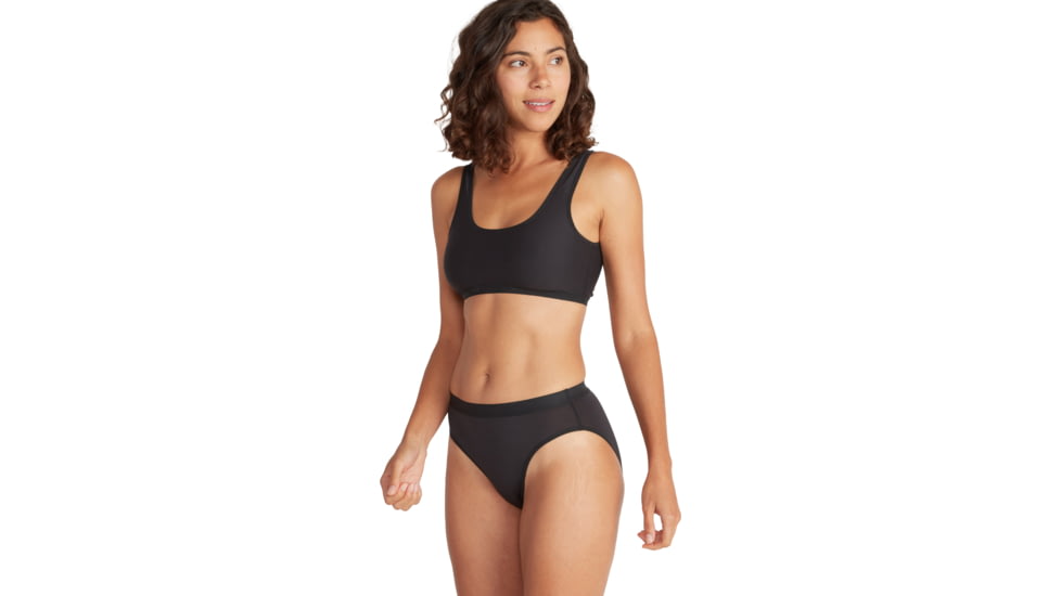 ExOfficio Give-N-Go 2.0 Sport Bikini Brief - Womens, Black, Large, 22416722-9999-L