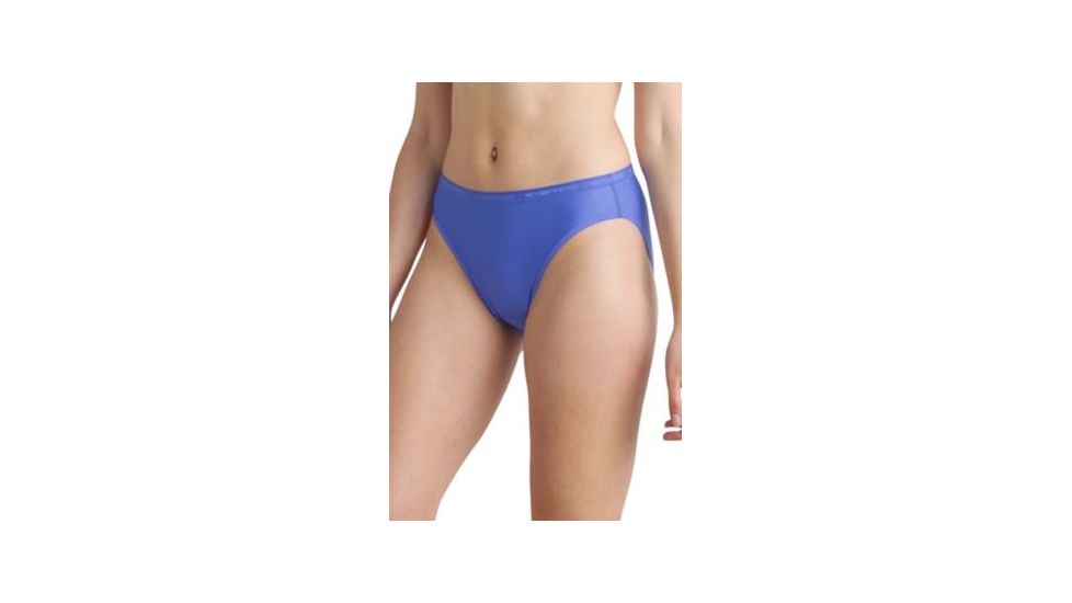 ExOfficio Give-N-Go Hi Cut Brief Womens, Baja Blue, 2XL, 22412880-5071-2XL