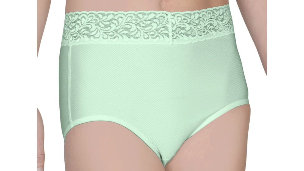 ExOfficio Give-N-Go Lacy Full Cut Brief - Women's-Mint-X-Small