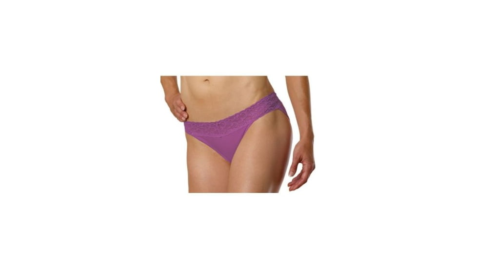 ExOfficio Give-N-Go Lacy Low Bikini - Women's -Raspberry-X-Large