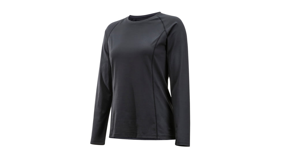 ExOfficio Give-N-Go Perf Base Layer Crew - Women's, Black, Small, 2244-2973-Black-S