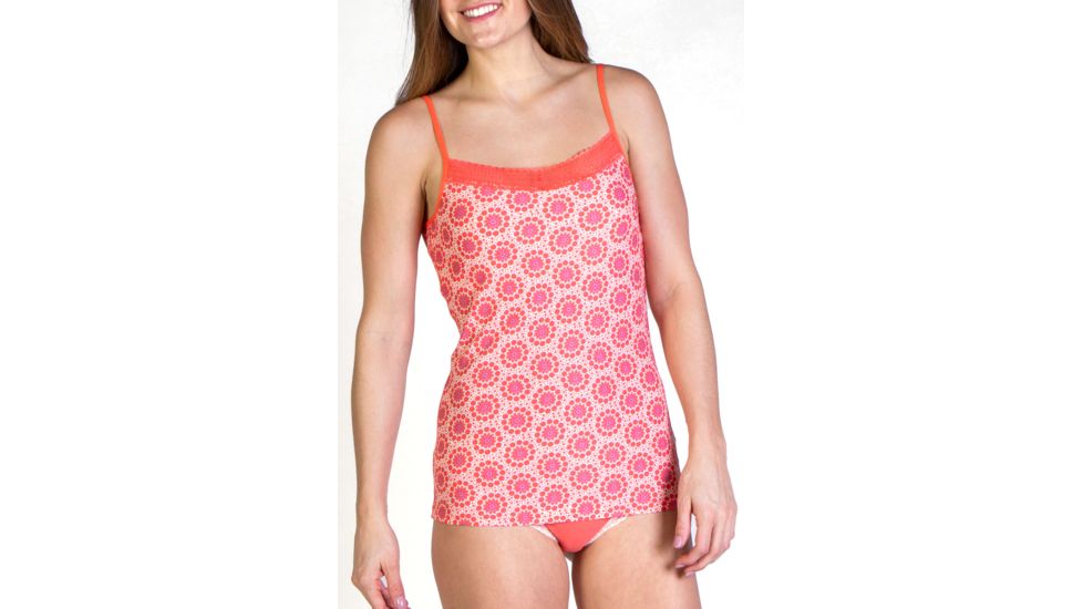 ExOfficio Give-N-Go Print Lacy Shelf Camisole - Womens, Lupine Fleur, Medium, 22452652-7171-M