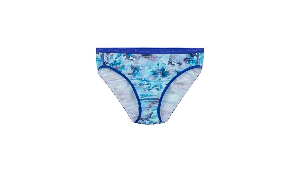 ExOfficio Give-N-Go Printed Bikini - Womens, Watercolor Floral, Medium, 22452347-7007-M