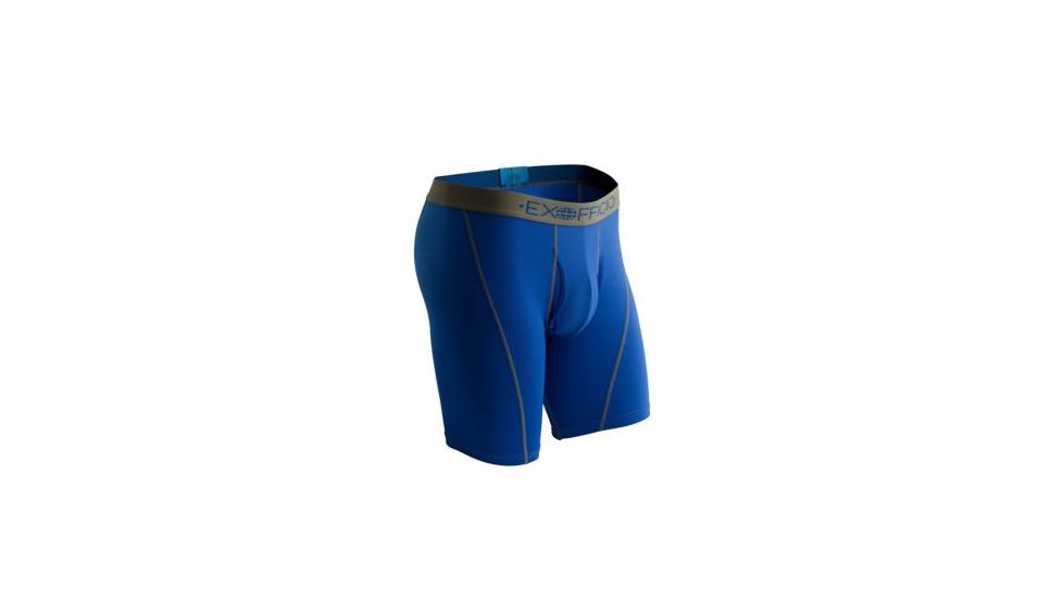 ExOfficio Give-N-Go Sport Mesh 9 Inch Boxer Brief Men's, Royal, XL 12412335-5673_XL
