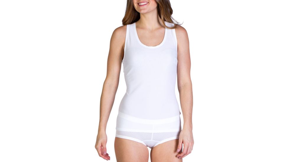 ExOfficio Give-N-Go Sport Mesh Tank - Women's-White-Large