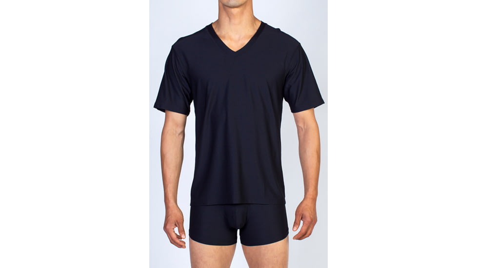 Give-N-Go V-Neck Shirt - Mens -Black-Large