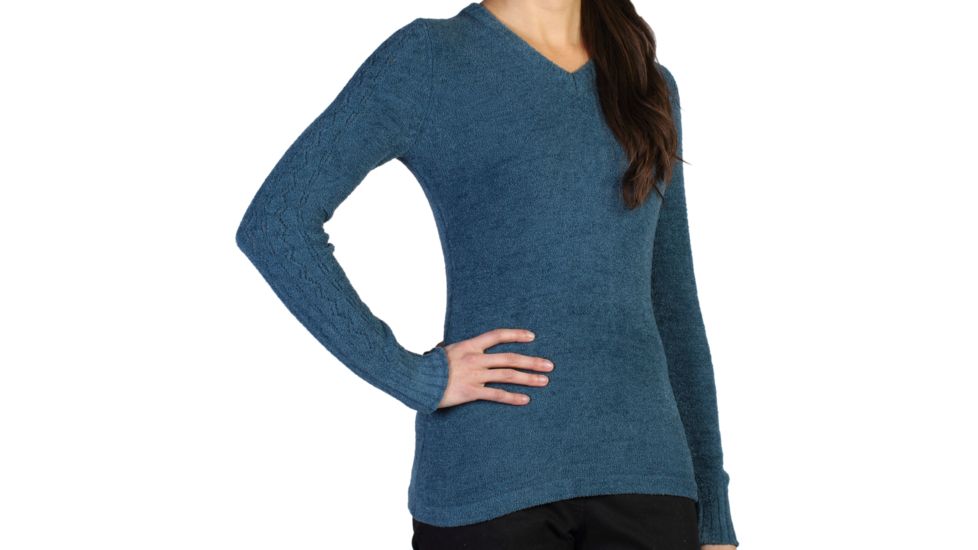 ExOfficio Irresistible Dolce V-Neck - Women's -Marina-Medium