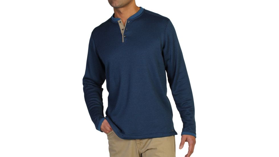Isoclime Thermal Henley - Mens -Evening/Isle-XX-Large