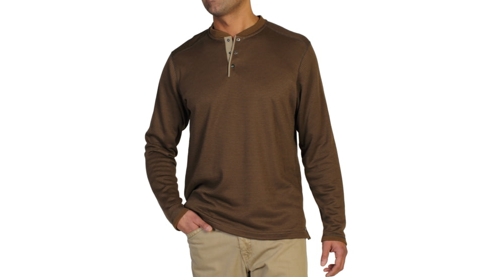 Isoclime Thermal Henley - Mens -Tough/Fig-Small