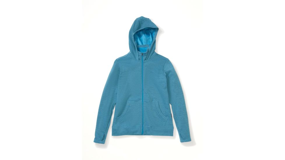 ExOfficio Kalmai Hoody - Womens, Atlantic Heather, Small, 2017-3367-5018-S