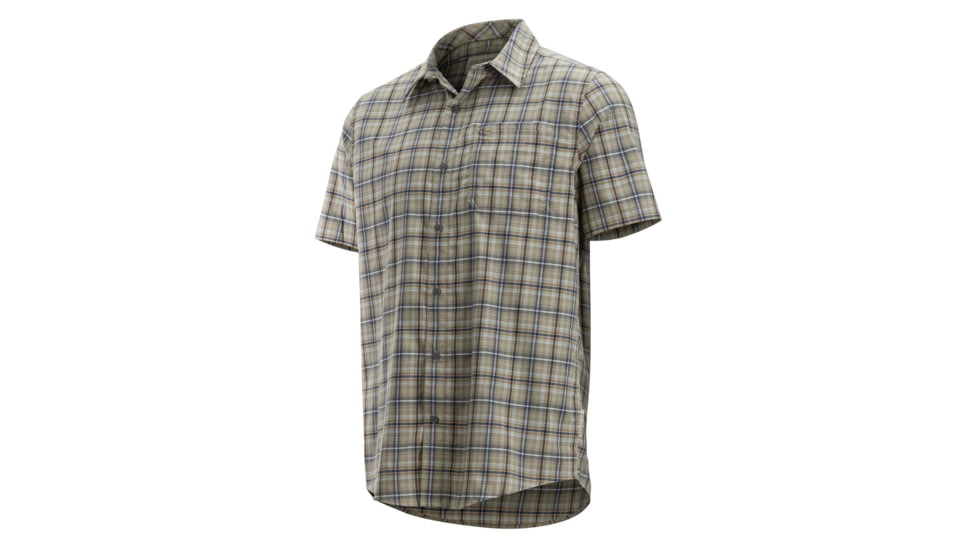 ExOfficio Keats Short Sleeve, Lt Khaki, S, 10023264-8020-S