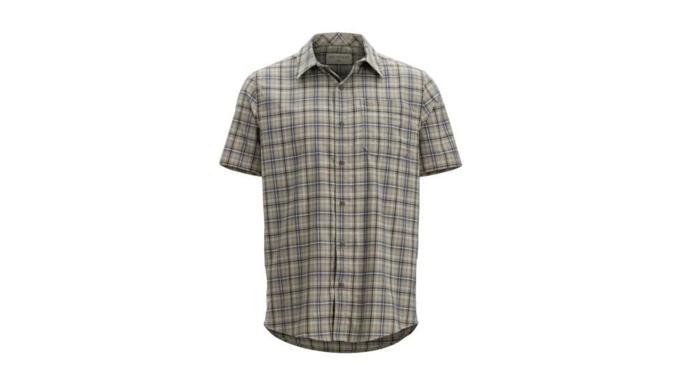 ExOfficio Keats Short Sleeve, Lt Khaki, S, 10023264-8020-S