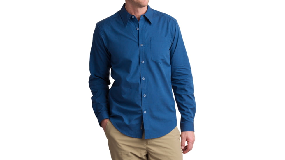 ExOfficio Lampara Long Sleeve - Men's-Navy-X-Large