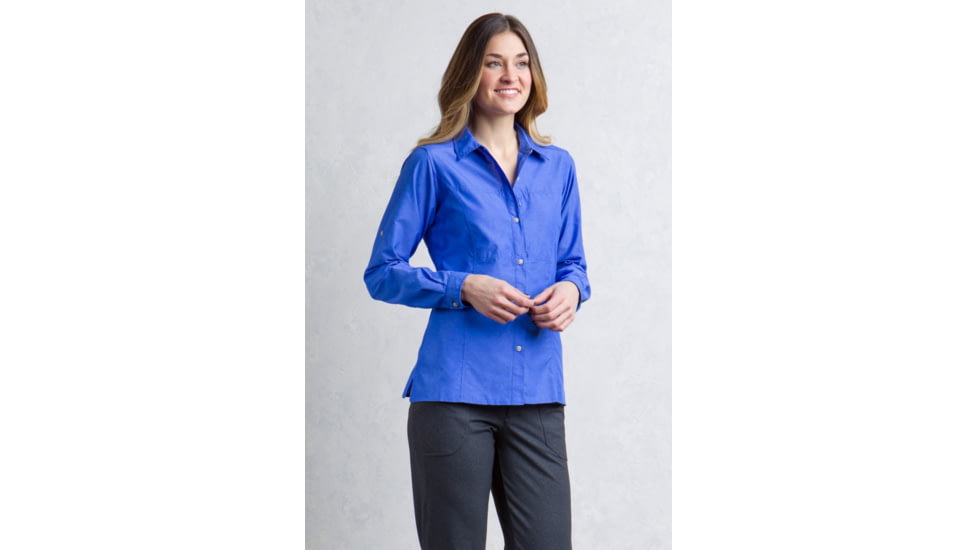 ExOfficio Lightscape Long Sleeve - Women's, Algiers Blue, S, 20012560-5328-S