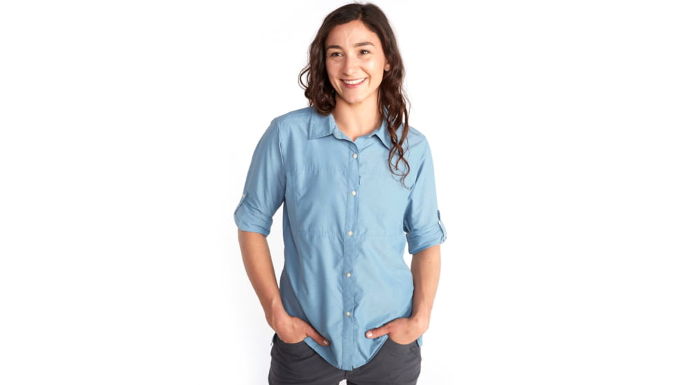 ExOfficio Lightscape Long Sleeve - Womens, Blue Star, Large, 2001-2560-5696-L