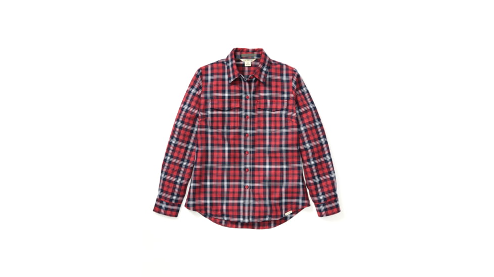 ExOfficio Madison Midweight Flannel Long Sleeve - Women's, Tea Rose, Small, 2001-3358-3088-S