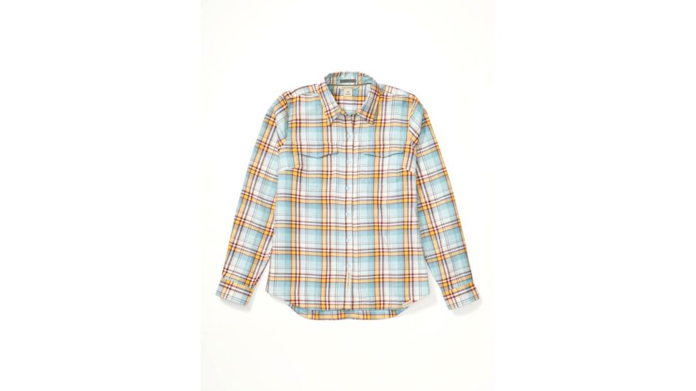 ExOfficio Madison Midweight Flannel Long Sleeve - Womens, Corydalis Blue, Large, 2001-3358-5003-L