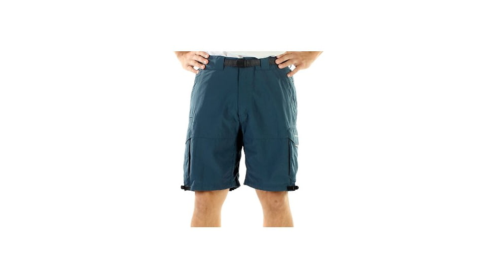 ExOfficio Nio Amphi Short Long - Men's-Steel Blue-34