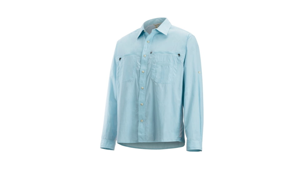 Demo, ExOfficio Reef Runner Long Sleeve, Air Blue, M, 10013344-5010-M