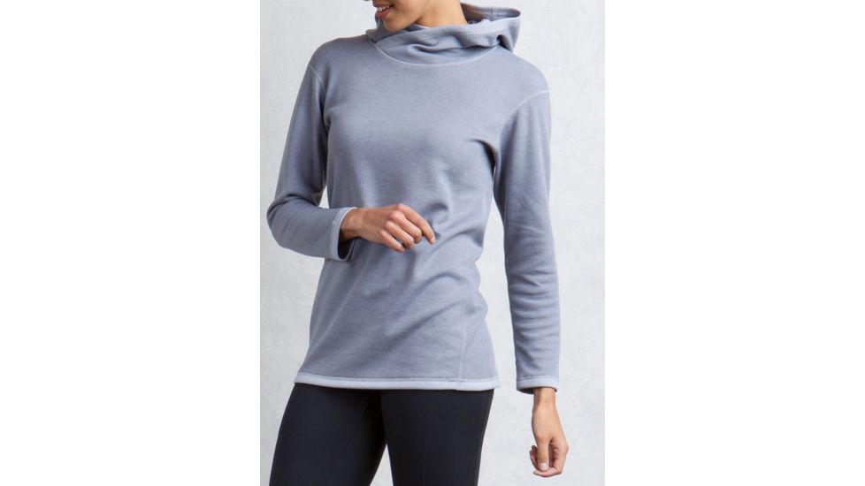 ExOfficio Robson Reversible Hoody - Women's-Lilac Grey-Small, 2011-3007-4045-S