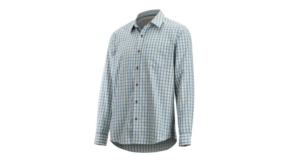 ExOfficio Salida Long Sleeve - Men's, Deep Water, L, 10013268-5721-L