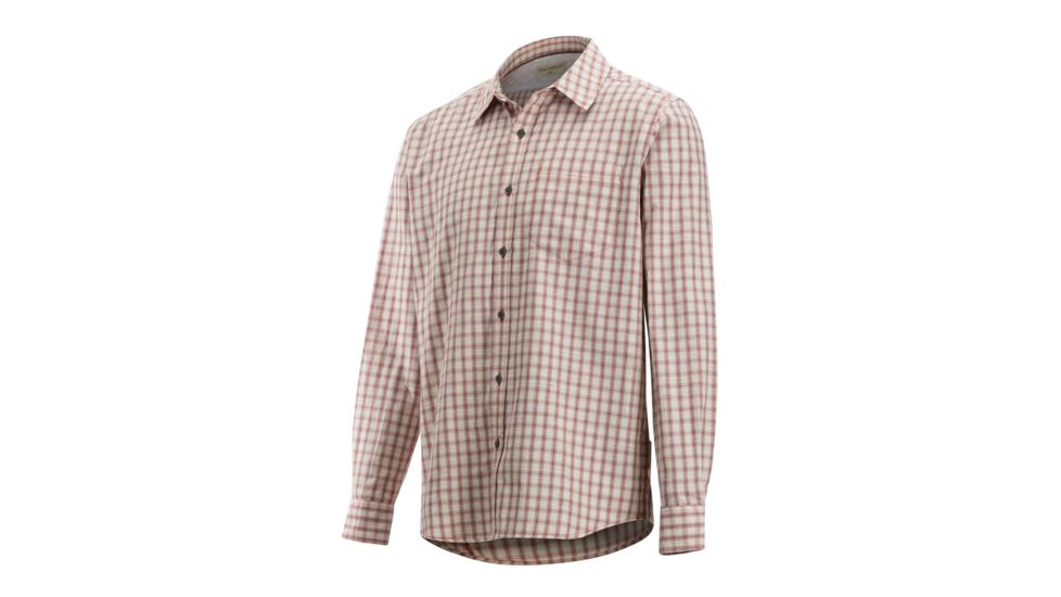 ExOfficio Salida Long Sleeve - Men's, Retro Red, S, 10013268-3173-S