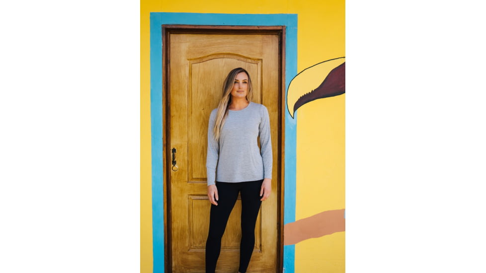 ExOfficio Sol Cool Kaliani Long Sleeve - Womens, Blue Star Heather, Extra Small, 2011-3112-5201-XS
