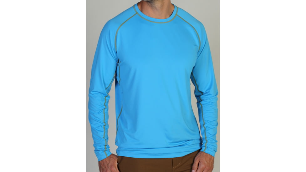 ExOfficio Sol Cool Long Sleeve Shirt - Mens-Malibu-Large