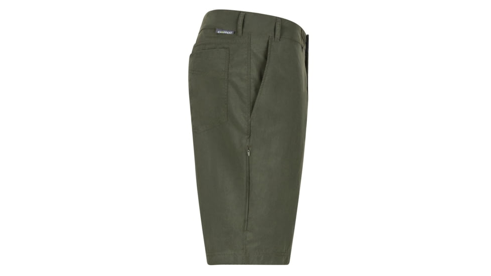 ExOfficio Sol Cool Nomad 10 Inch Short, Nori, 30 Waist, 1030-2874-6801-30