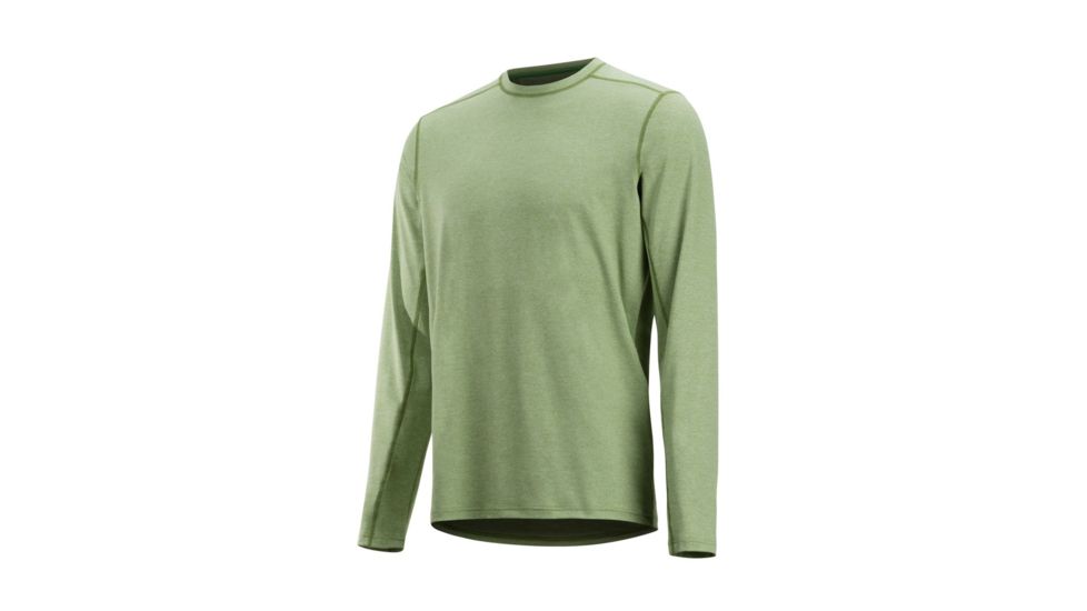 ExOfficio Sol Cool Sun Crew Long Sleeve, Wheatgrass, XL, 10113127-6004-XL