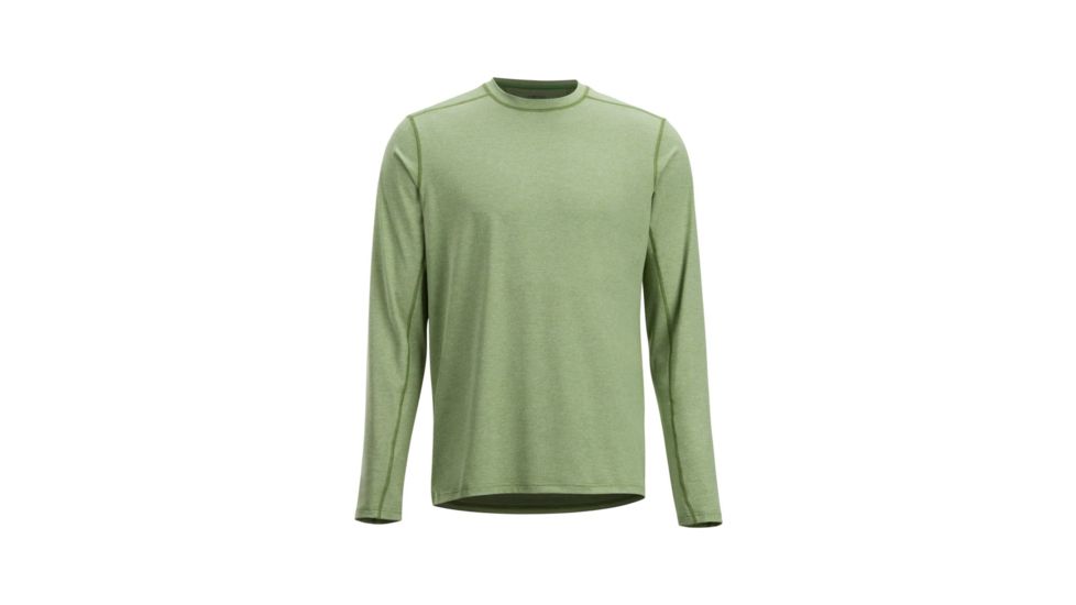 ExOfficio Sol Cool Sun Crew Long Sleeve, Wheatgrass, XL, 10113127-6004-XL
